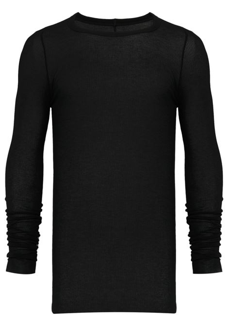 jersey rib uomo nera RICK OWENS | RU01E5250 RC09